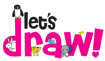 Let's Draw title screen for Nintendo DS